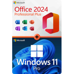 Combo Windows 11 Professional ESD + Office 2024 Professional Plus Offerta Combo Ingrosso - Attivazione Telefonica